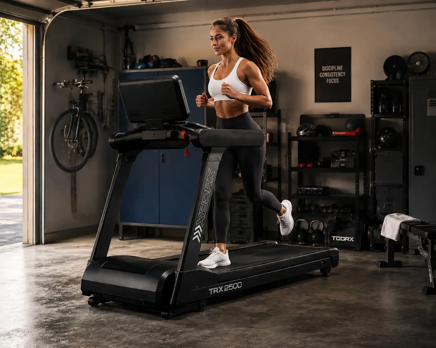 Toorx TRX 2500 v garažnem okolju